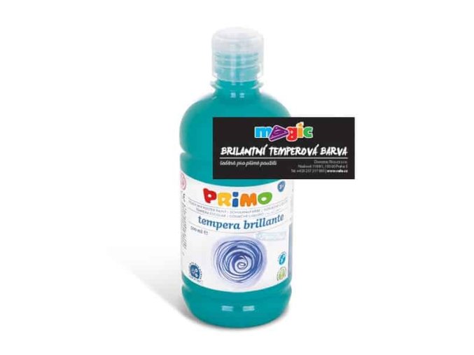 Temperová barva MAGIC, 500ml, tyrkysová