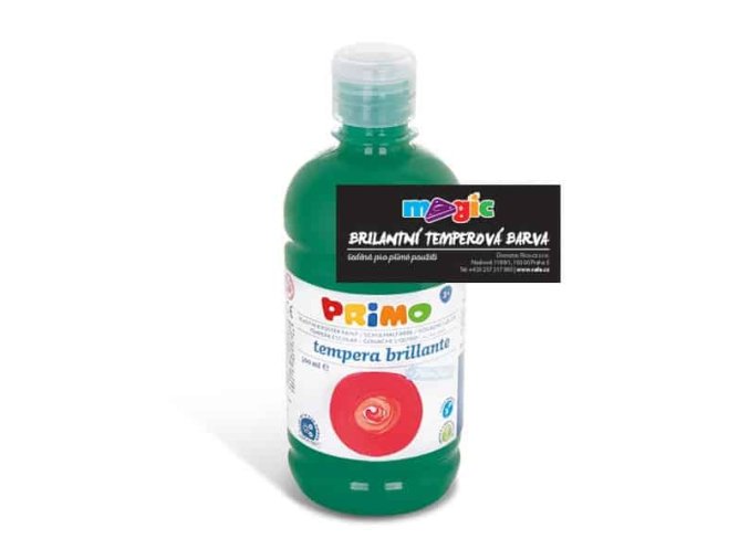 Temperová barva MAGIC, 500ml, tm. zelená