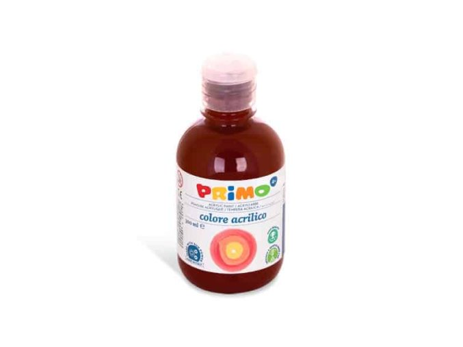 Akrylová barva PRIMO, 300 ml, hnědá umbra přírodní