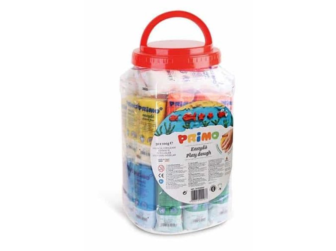 Sada mod. hmot PRIMO NATUR, 50 x 100g, mix barev, PP box