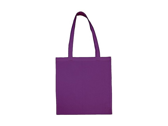 Taška bavlněná, 140 g/m², 38 x 42cm, fialová, lila (Lilac)