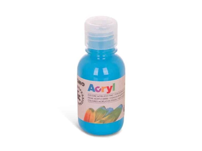 Akrylová barva PRIMO, 125ml, sv. modrá