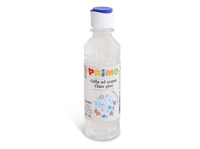 Tekuté transparentní lepidlo PRIMO na papír, 240ml