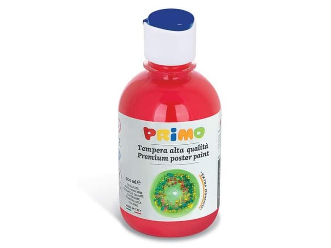 Temperová barva PRIMO, 300ml, červená
