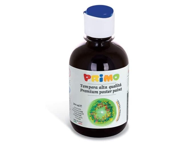 Temperová barva PRIMO, 300ml, černá