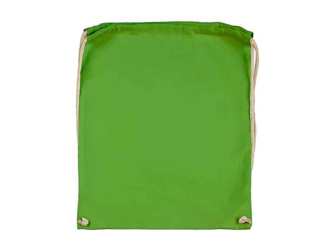 Batoh bavlněný, 140 g/m², 37 x 48cm, sv. zelený (Light Green)