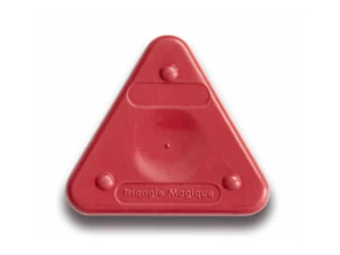 Voskovka trojboká MAGIC PASTEL, bordó