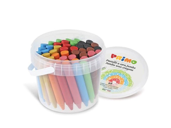 0602pc48j pastelli a cera made in italy ecofriendly resistenti resistant 12 colori standard morocolor primo italiani 1.600x600