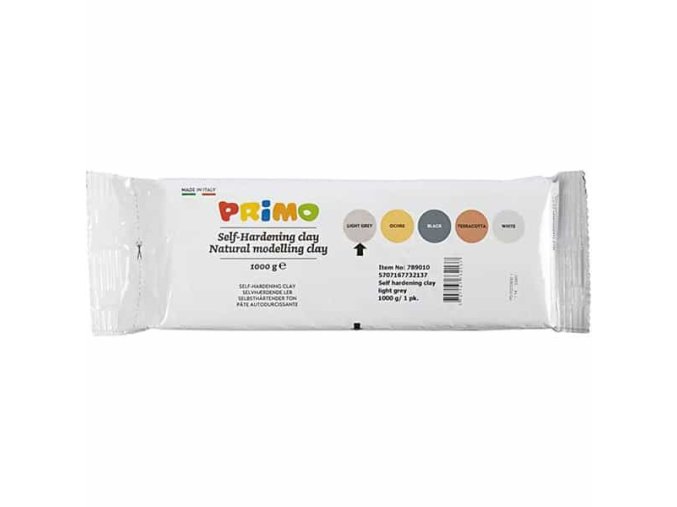 argilla autoindurente 1kg grigio chiaro 217 789010