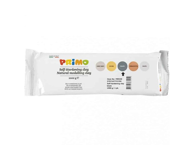 Levegon szarado gyurma 1000g fekete