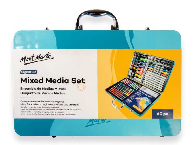 Mont Marte kreativní sada, č. 0060, 60 ks,kovový box