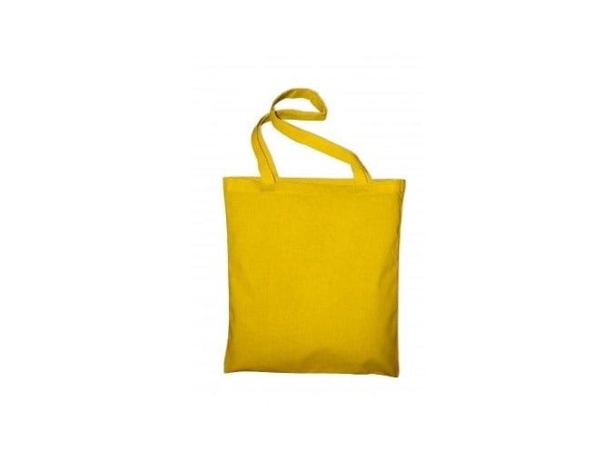 Taška bavlněná, 140 g/m², 38 x 42cm, žlutá (Yellow)