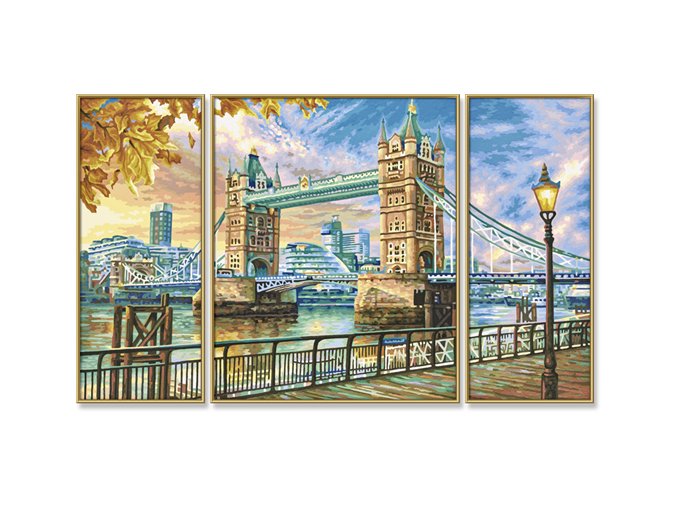 984 london tower bridge 50 x 80 cm