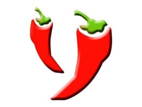 Plastová šablona Papriky