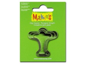 Sada kovových vykrajovátek 3ks LETADLO