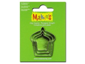 Sada kovových vykrajovátek 3ks DORT