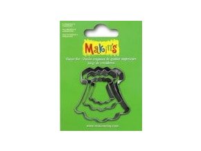 Sada kovových vykrajovátek 3ks ŠATY