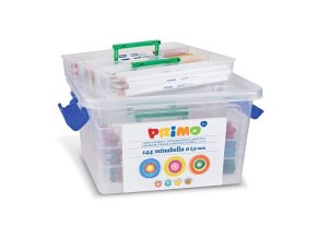 Pastelky šestihranné PRIMO MINABELLA, tuha Ø 3,8mm, 144 ks (12 x 12 barev), PP box
