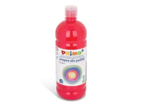 Temperová barva PRIMO, 1000ml, červená