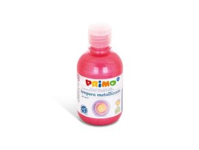 Temperová barva PRIMO METALLIC, 300ml, červená