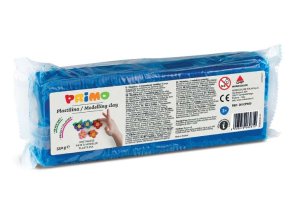Plastelína PRIMO, 550g, modrá