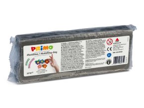 Plastelína PRIMO, 550g, šedá