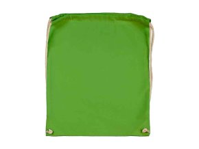 Batoh bavlněný, 140 g/m², 37 x 48cm, sv. zelený (Light Green)