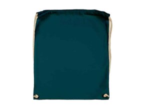 Batoh bavlněný, 140 g/m², 37 x 48cm, petrolejová (Petrol)