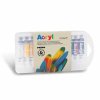 Akrylové barvy PRIMO, sada 12 x 7,5ml, tuby