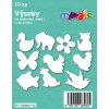 Papírové výseky MAGIC, 4 - 7cm, 10ks, sada 1 - Zvířátka