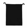 Sáček bavlněný se šňůrkou MINI, 140g/m2, 15 x 20cm, černá (Black)