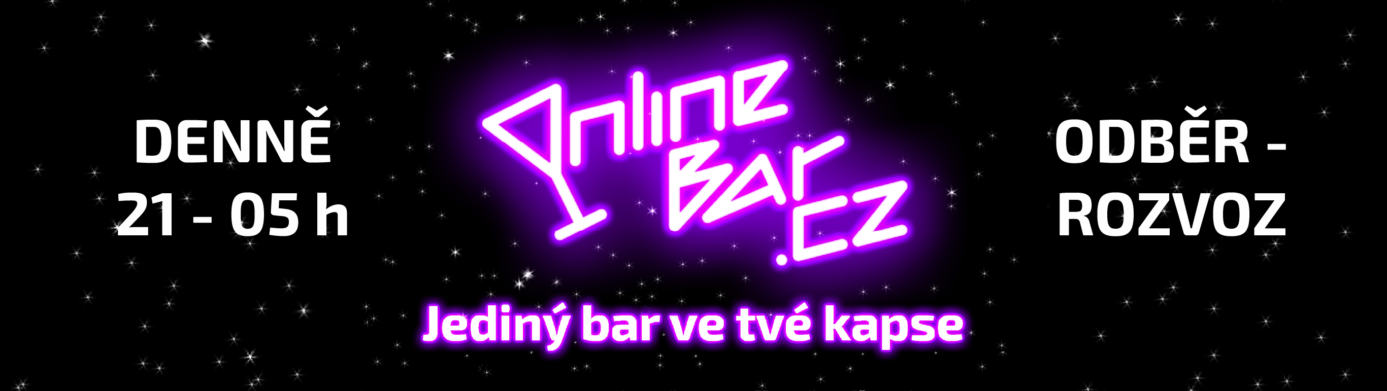 Onlinebar hlavní banner