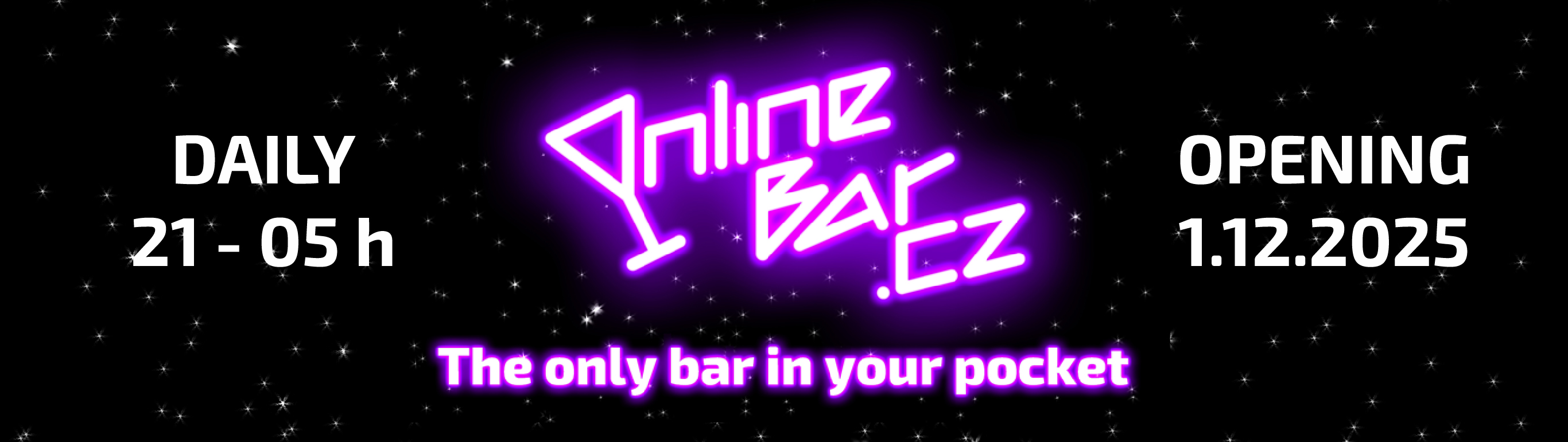 Onlinebar hlavní banner
