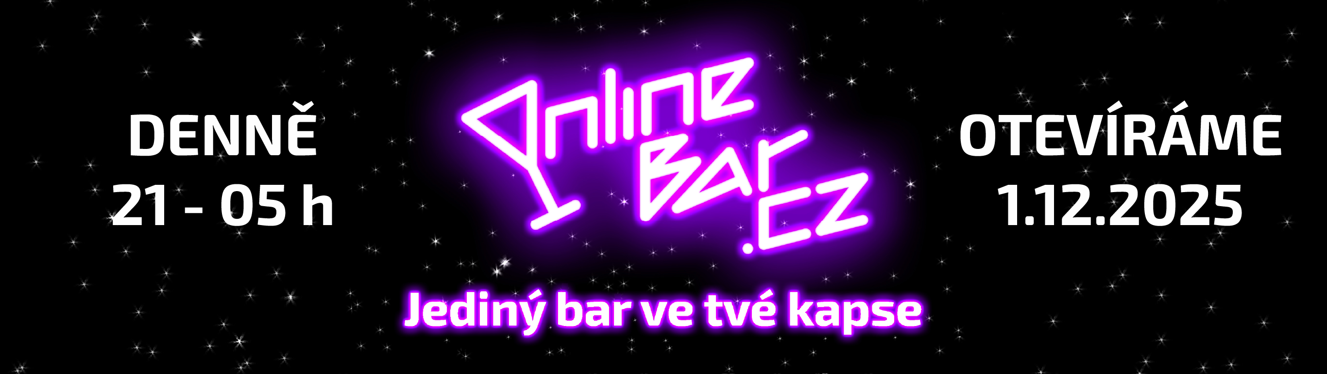 Onlinebar hlavní banner