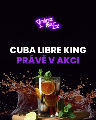 Kdy je čas na kubánský vibes? Kdykoliv. A hlavně dnes. 🥃🔥 Cuba Libre King – limitovaná akce, která udělá krále z každý...