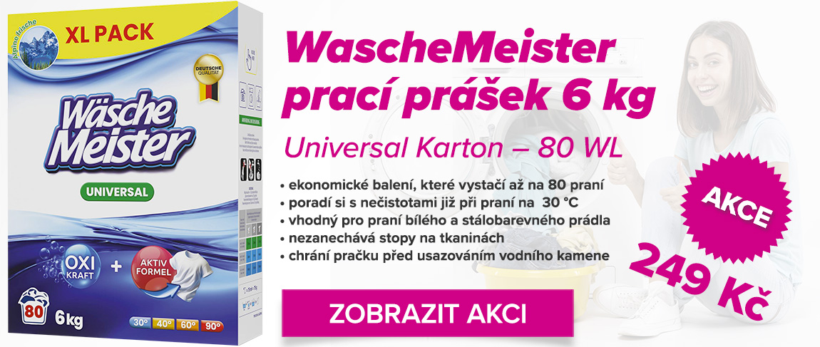 Waschemeister 6kg Akce