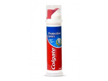 Colgate Protection Caries 100ml zubní pasta s pumpičkou 8003520000743