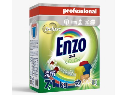 Deluxe Enzo prací prášek Professional 7,1kg 2in1 Color 100WL 4260504880492