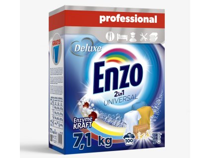 Deluxe Enzo prací prášek Professional 7,1kg 2in1 Universal 100WL 4260504880508