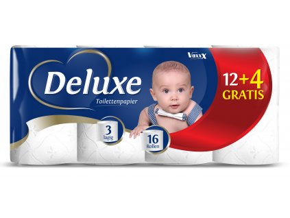 Deluxe Toaletní papír 16rolí 3vrstvý 4260504880140