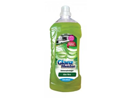 GlanzMeister na mytí podlah 1,5L Aloe Vera zelený 4260418934120