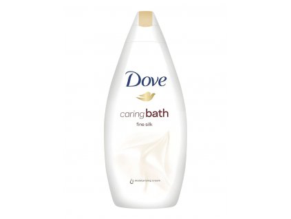 Dove Caring Bath Fine Silk 750ml jemná krémová pěna do koupele 8717163430026