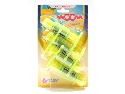 wOOm WC závěska 4x50g barvící Lemon 736292434734