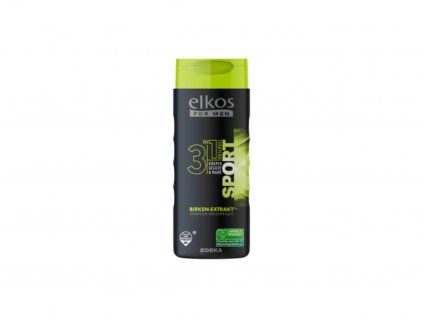 ELKOS spr.gel Men 3v1 Sport Birken Extrakt 300ml ELKOS spr.gel Men 3v1 Sport Birken Extrakt 300ml