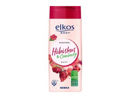 ELKOS sprch.gel Hibiskus&Cranberry 300ml 4311501752388