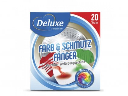 Deluxe Farb & Schmutz Fanger 20ks ubrousky proti zabarvení prádla 4260504880171
