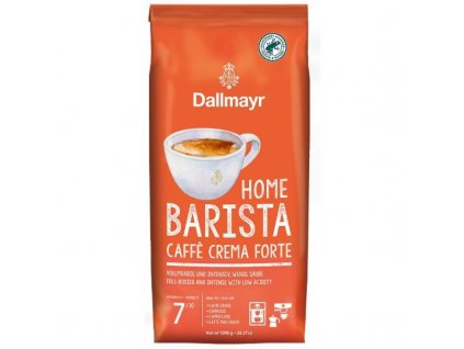 Káva Dallmayr Home Barista Caffé Crema Forte zrno 1kg červené 4008167040002