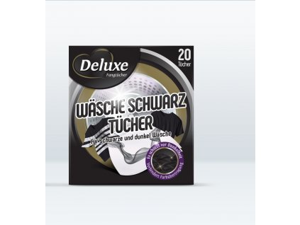 Deluxe Wasche Schwarz Tucher 20ks ubrousky proti zabarvení černého prádla 4260504880270