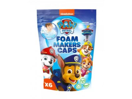 TLAPKOVÁ PATROLA Foam Makers Caps – doypack 6 x 16 g pěnotvorné kapsle 5903957303765