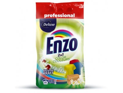 Deluxe Enzo prací prášek Professional 4,5kg 2in1 Color 64WL 4260504880966